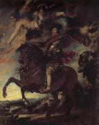 Peter Paul Rubens Philipp IV from Spain to horse oil on canvas